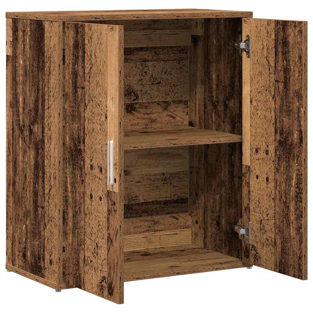 Hochboard 2 pcs Altholz 60 x 31 x 70 cm Holzwerkstoff